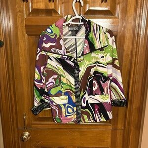 Berek Multicolor Abstract Jacket